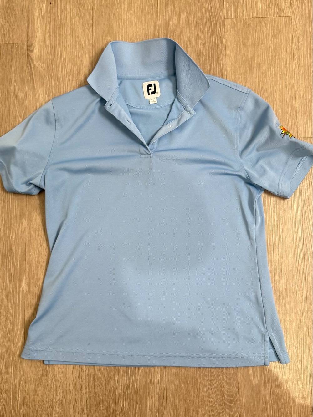 FootJoy Women's Light Blue Short-Sleeve Polo

#163
